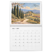 Dackelkalender 2027 Mediterrane Träume カレンダー (3月 2027)