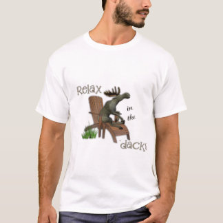 「dacksでリラックスして下さい tシャツ