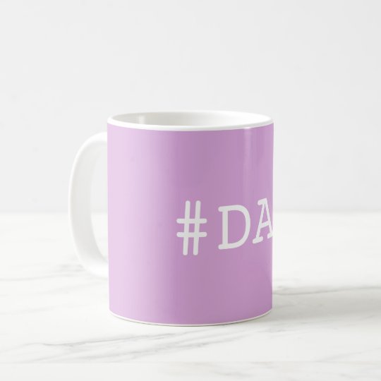 Dadの六角形のコーディングおもしろいなコンピュータギークの紫色のパパ コーヒーマグカップ Zazzle Co Jp