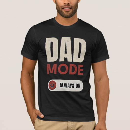 DADモード常時オン Tシャツ (正面)