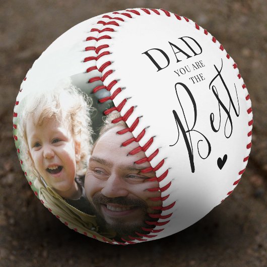 DAD 'あなたは最高' 写真 名前 引用 野球ボール