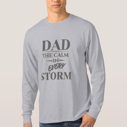 DAD - あらゆる嵐の中の穏やかさ Tシャツ (正面)