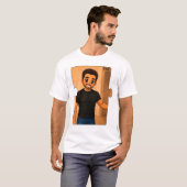 Dad シャツ | おそろいファミリーバースデーTシャツ 名入れカスタム (正面フル)