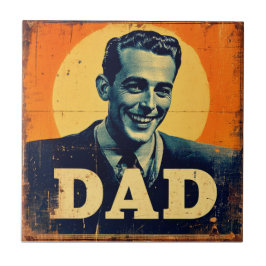 DAD (1) 1960年代風グラフィック タイル