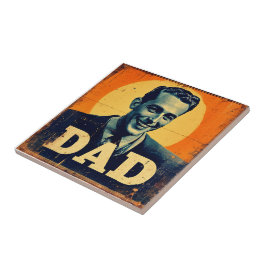 DAD (1) 1960年代風グラフィック タイル