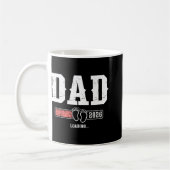 Dad 2026 Loading Dad Est. 2026, Father 2026 New Da コーヒーマグカップ (左)