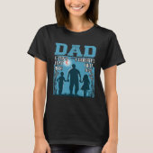 Dad A Son s First Hero A Daughters First Love Twin Tシャツ (正面)
