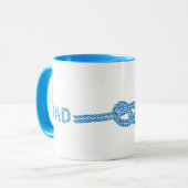 Dad and I are always together. マグカップ (正面左)