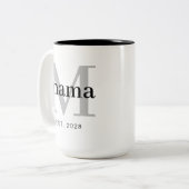 Dad and Mom Mug Set Personalized Gift for Parents ツートーンマグカップ (正面左)