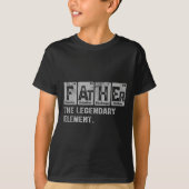 Dad And Son Matching Fathers Day Cool Family Scien Tシャツ (正面)