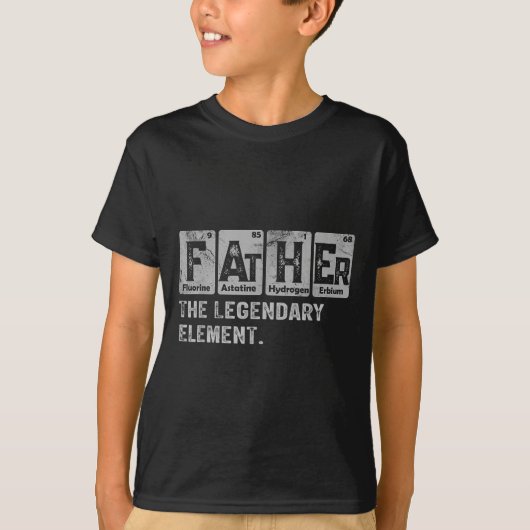 Dad And Son Matching Fathers Day Cool Family Scien Tシャツ (正面)