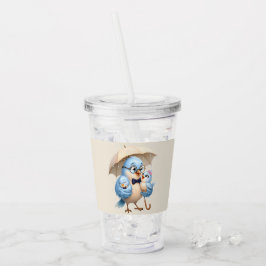 Dad Bird アクリルトンブラー ストロー付 アクリルタンブラー