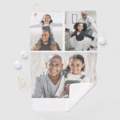 Dad Black White Photo ゴルフタオル (インサイチュ)