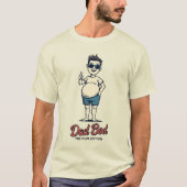 Dad Bod Premium Edition – Funny Retro Shirt Tシャツ (正面)