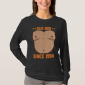 Dad Bod Since 1994 Father s Day Beer Belly Tシャツ (正面)