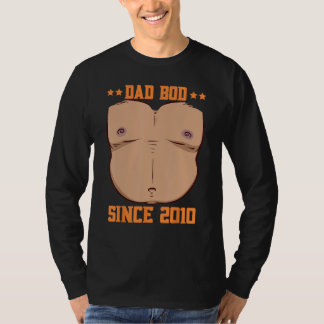 Dad Bod Since 2010 Father s Day Beer Belly Tシャツ