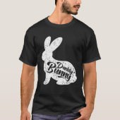 Dad Bunny Easter Day Cute Rabbit Daddy Papa Father Tシャツ (正面)