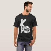 Dad Bunny Easter Day Cute Rabbit Daddy Papa Father Tシャツ (正面フル)