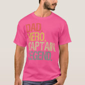 Dad Captain Boat Tシャツ (正面)