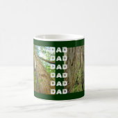 DAD DAD コーヒーマグ レッドウッドの大きな木 森 コーヒーマグカップ (中央)