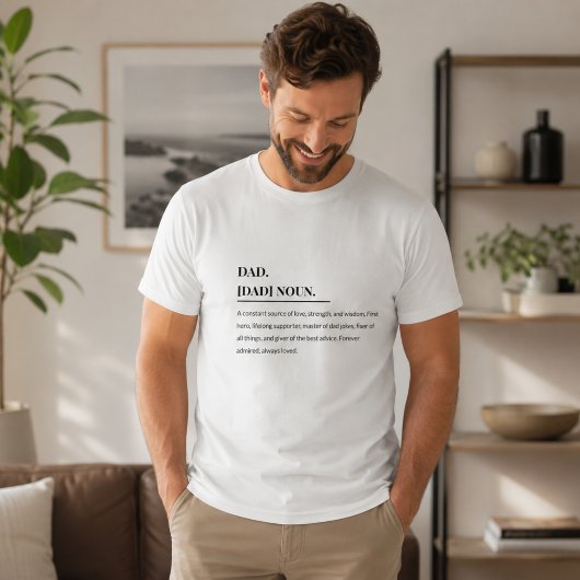 Dad Definition 👨‍👧‍👦 | 心からの父 Tシャツ