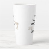 Dad Drill Baby Drill Funny Tool, Father’s Day Gift カフェラテマグ (正面)