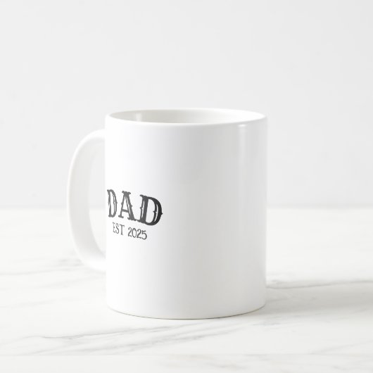 Dad Est  コーヒーマグカップ (正面左)