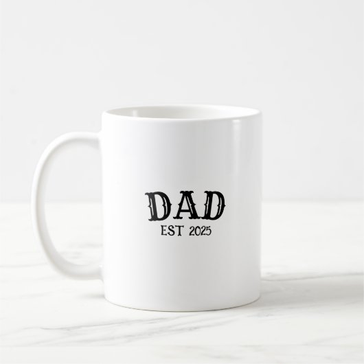 Dad Est  コーヒーマグカップ (左)