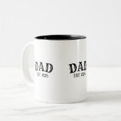 Dad Est  ツートーンマグカップ (正面左)