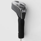 Dad Est フォト モノクロ 年 父の日 ゴルフヘッドカバー (アングル)