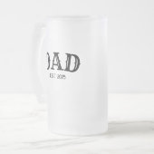 DAD EST  フロストグラスビールジョッキ (正面左)