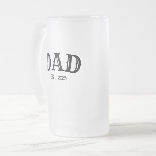 DAD EST フロストグラスビールジョッキ (正面左)