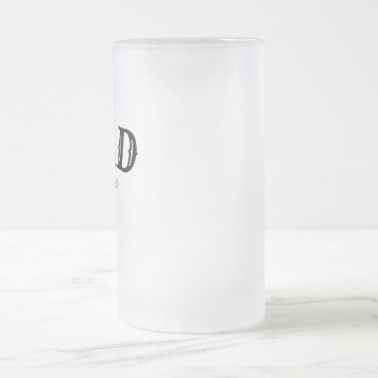 DAD EST  フロストグラスビールジョッキ (中央)