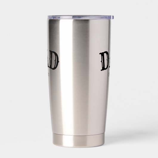 DAD EST 保温保冷タンブラー (左面)