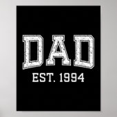 Dad Est 1994 Dad D Fathers Day Ized  ポスター (正面)
