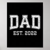 Dad Est 2022 Dad D Fathers Day Ized  ポスター (正面)