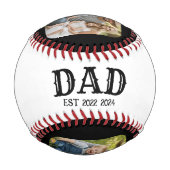 Dad Est 2025 3 Photo 野球ボール (裏面)