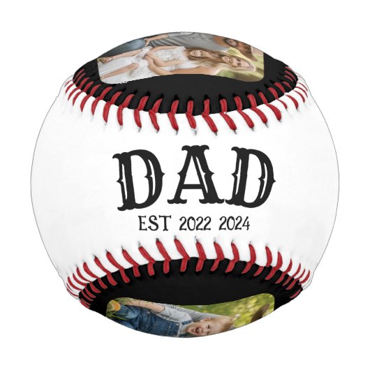 Dad Est 2025 3 Photo 野球ボール (裏面)