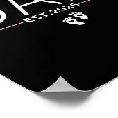 Dad Est. 2026 Expect Baby 2026 Father 2026 New Dad ポスター (角)