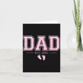 Dad Est 2026 Father's Day First Time Dad Of Girl N カード (正面)