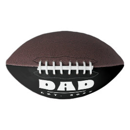 DAD Est. 20XX モダン・タイポグラフィー オリジナルグッズ アメリカンフットボール