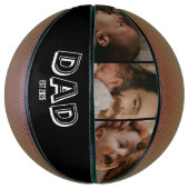 Dad Est 3 写真ギフト 父親の思い出 バスケットボール (縦)