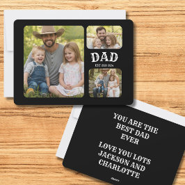 Dad Est 3 Photo シーズンカード