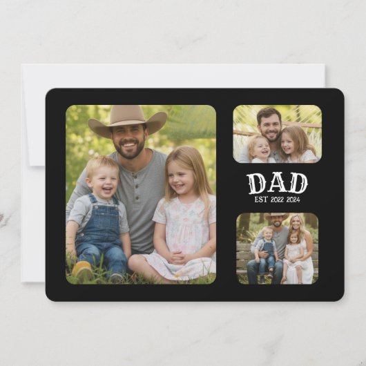 Dad Est 3 Photo シーズンカード (正面)