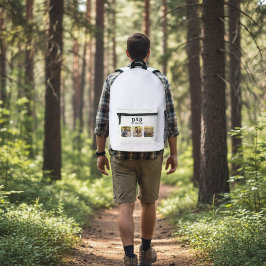 Dad Est 3 Photo プリントバックパック