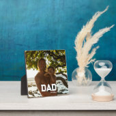 Dad Est Photo Customizable Year Father's Day フォトプラーク (インサイチュ)