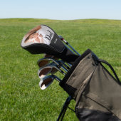 Dad Est. year Modern Bold Script Golf Head Cover ゴルフヘッドカバー (インサイチュ)