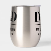 Dad Est. Year Name Number Bold Font (左面)