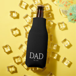 Dad Established クラシック キャップ ブラック ボトルクーラー