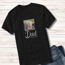Dad Established スクリプト写真 Tシャツ